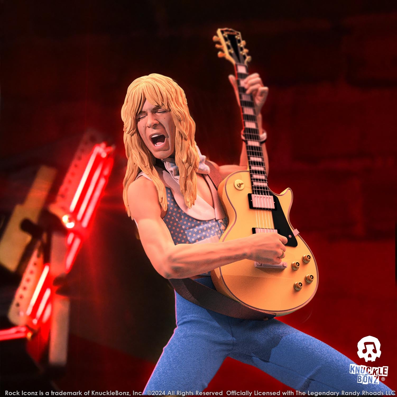 Randy Rhoads IV The Early Years (Bundle of 2) KnuckleBonz Set